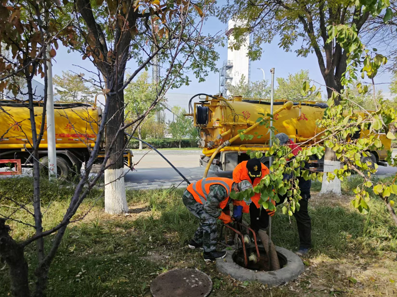 西城厂区管道清洗