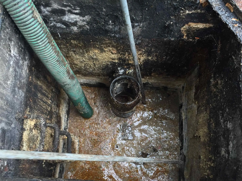 西城隔油池清理